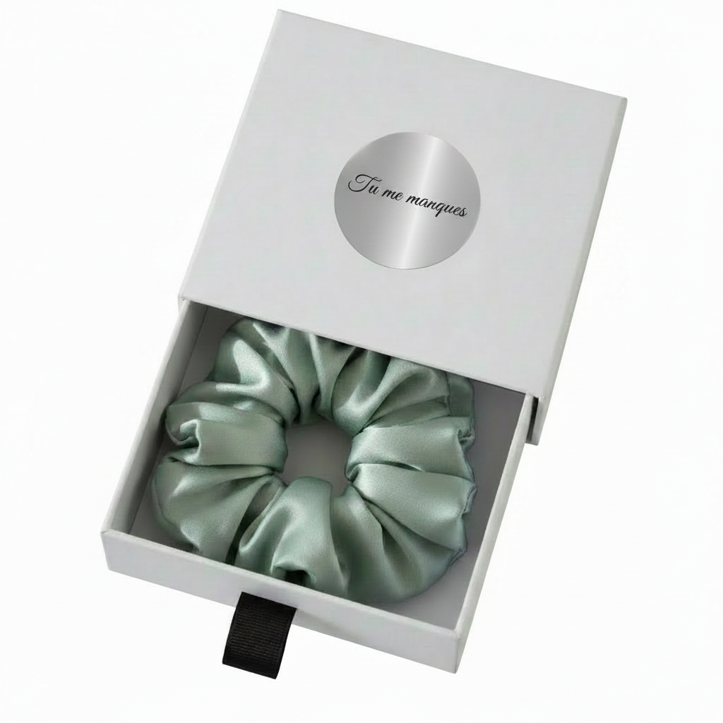 Scrunchie soie de mûrier Maison Majjaa vs élastique classique