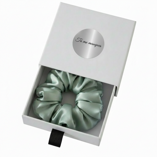 Scrunchie soie de mûrier Maison Majjaa vs élastique classique