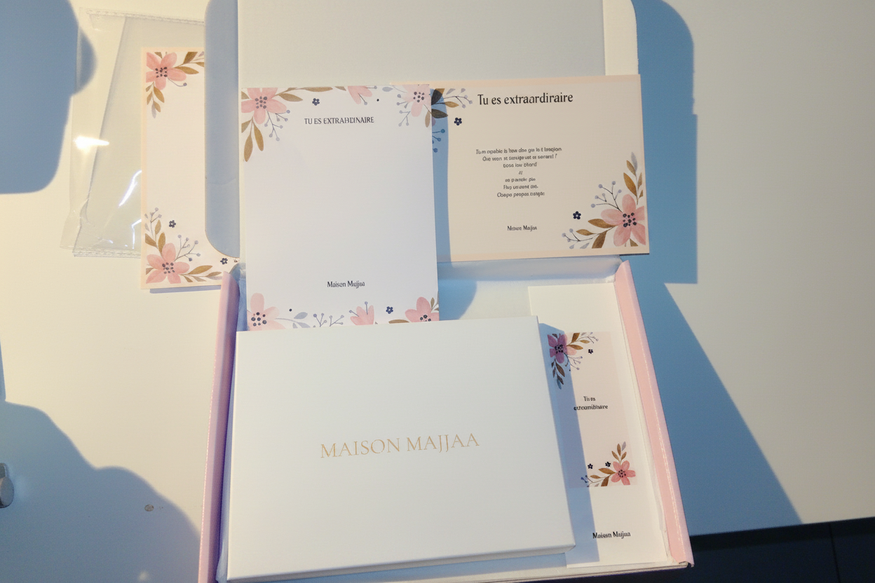 Mini kit personnalisé prénom au choix Papeterie – Sticker Prénom Argenté | Maison Majjaa
