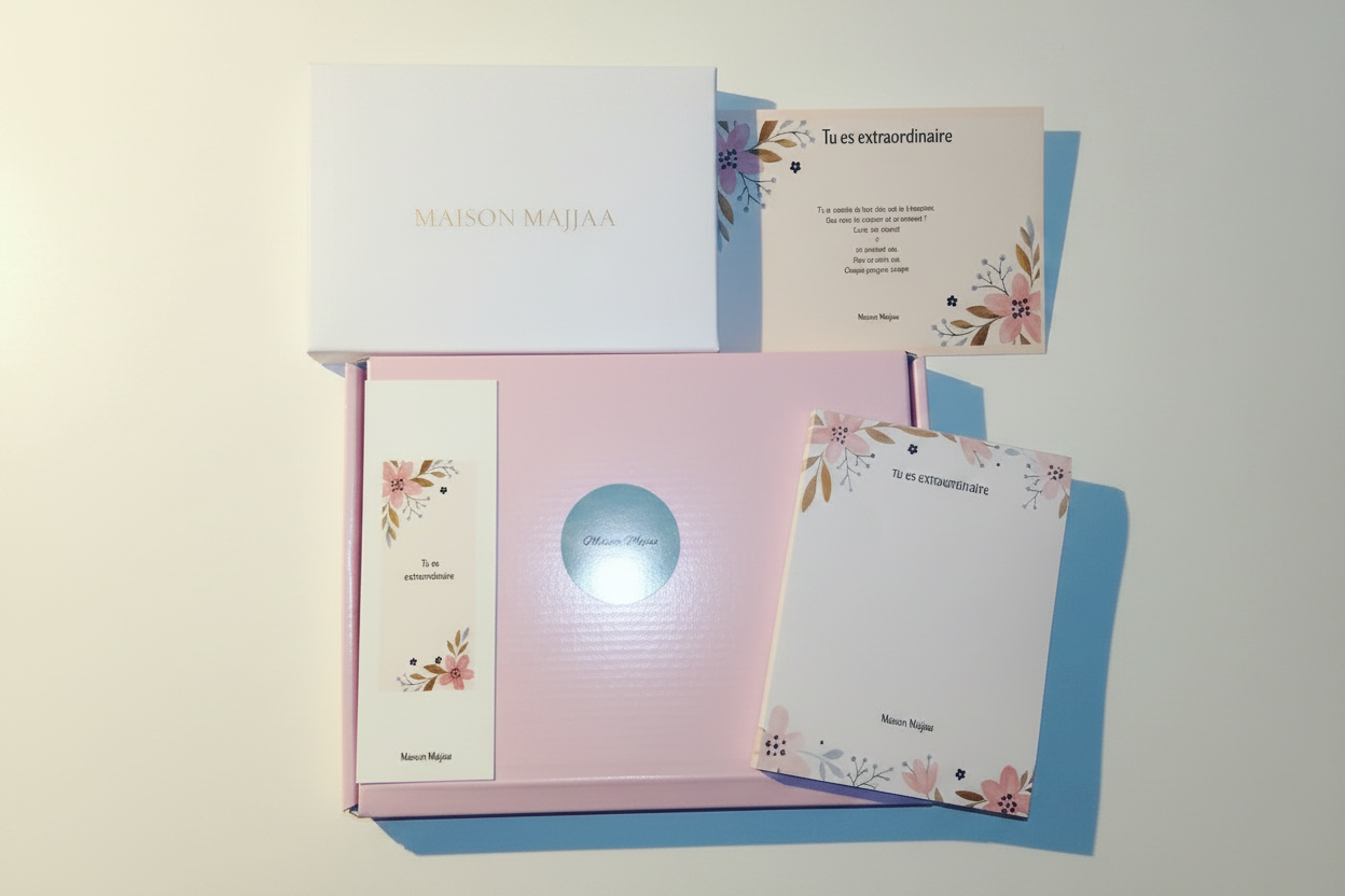 Mini kit personnalisé prénom au choix Papeterie – Sticker Prénom Argenté | Maison Majjaa