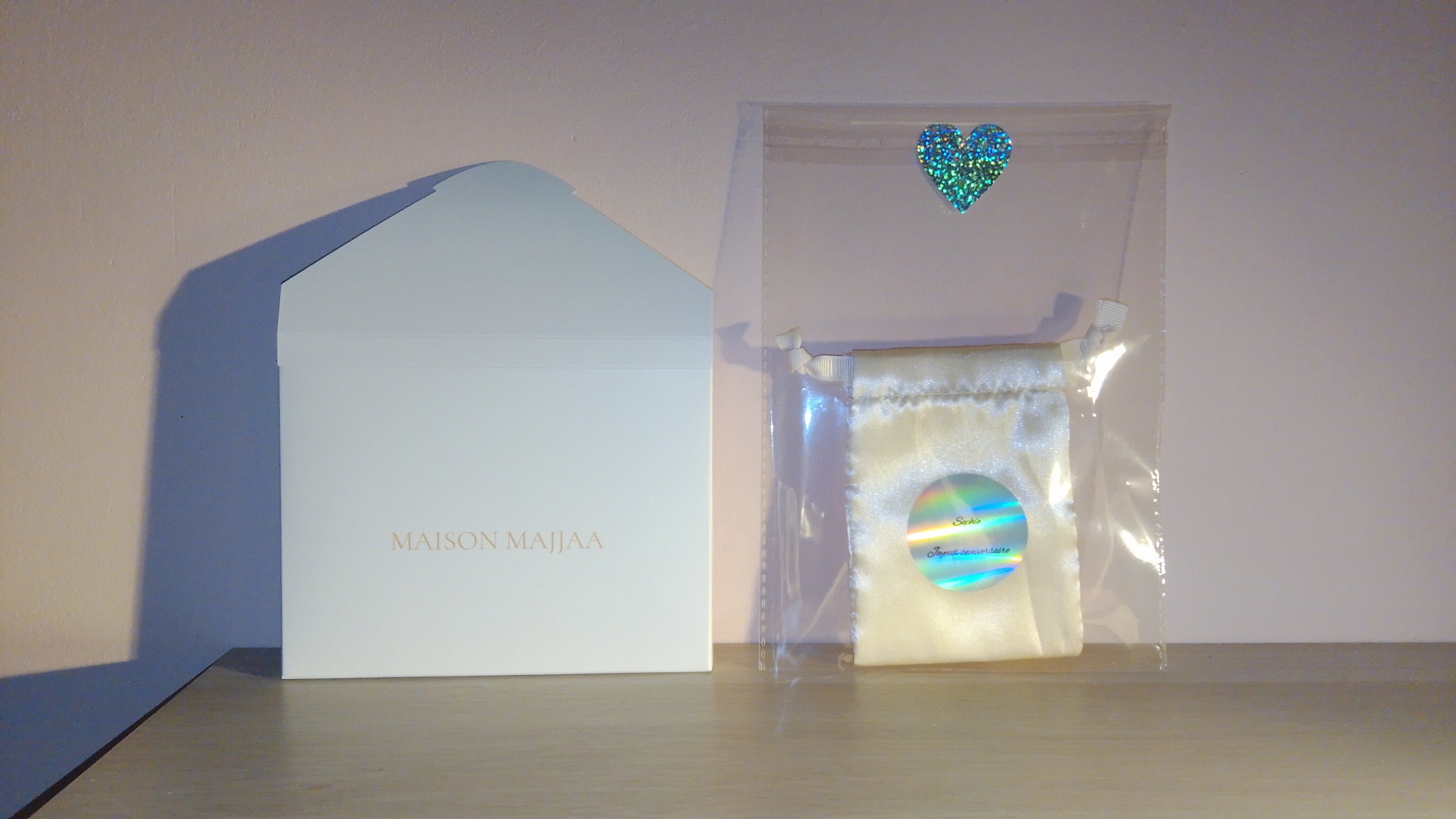 Pochette Personnalisée – Bijou & Accessoires – Anniversaire & Fête | Maison Majjaa