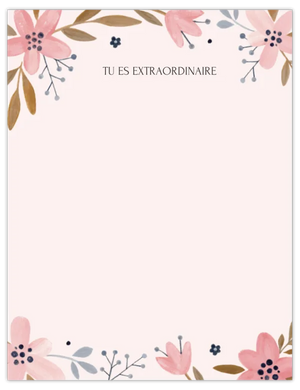 floral / floral / rose mat
