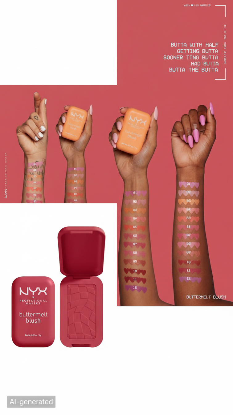 NYX Buttermelt Blush – Le Blush Viral Effet Bonne Mine