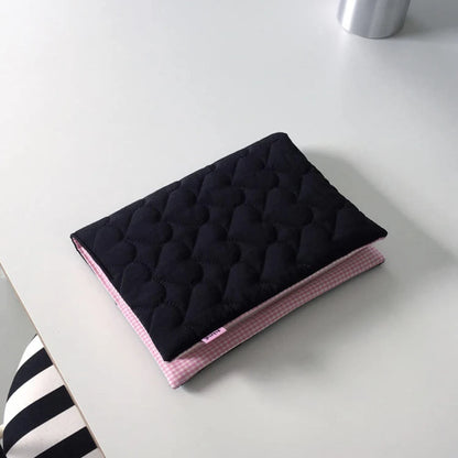 Couverture de Cahier A5 Aesthetic – Protège-Livre Matelassé | Maison Majjaa