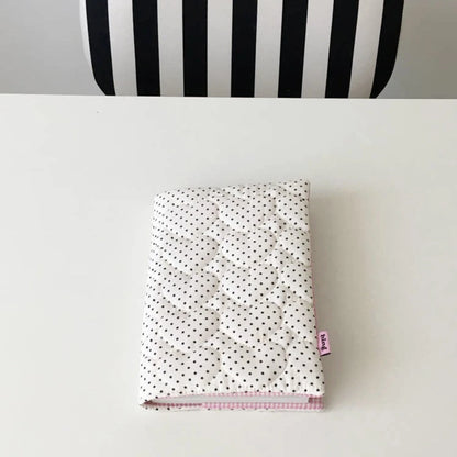 Couverture de Cahier A5 Aesthetic – Protège-Livre Matelassé | Maison Majjaa