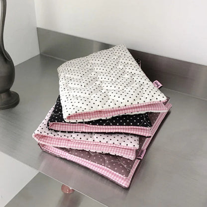 Couverture de Cahier A5 Aesthetic – Protège-Livre Matelassé | Maison Majjaa