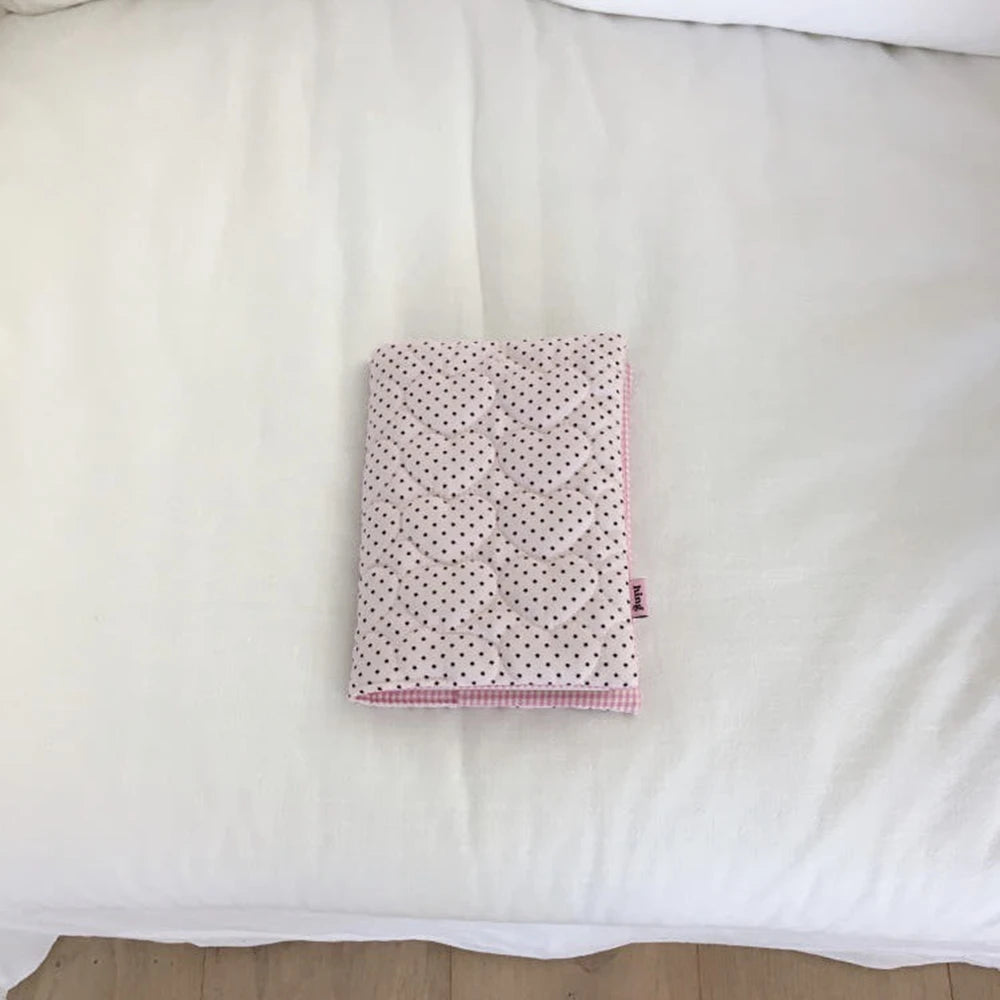 Couverture de Cahier A5 Aesthetic – Protège-Livre Matelassé | Maison Majjaa