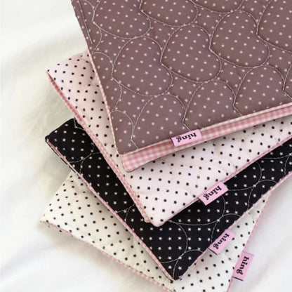 Couverture de Cahier A5 Aesthetic – Protège-Livre Matelassé | Maison Majjaa