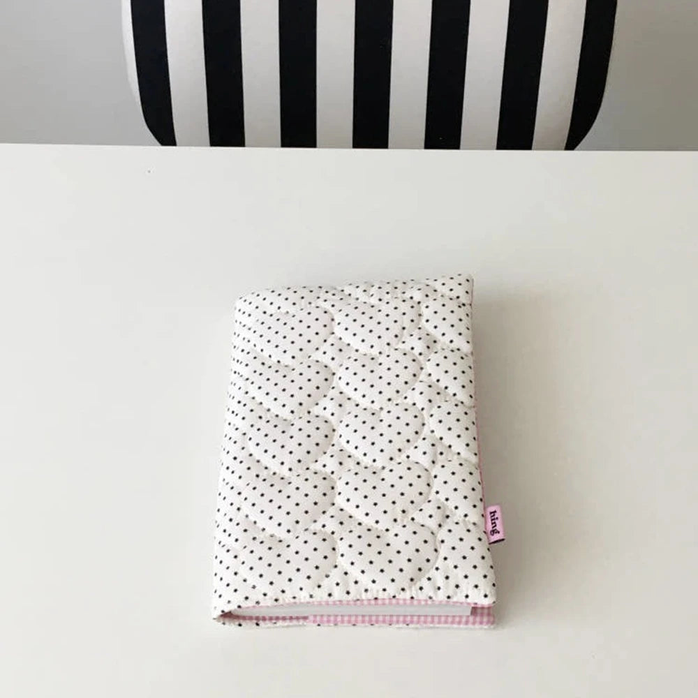 Couverture de Cahier A5 Aesthetic – Protège-Livre Matelassé | Maison Majjaa