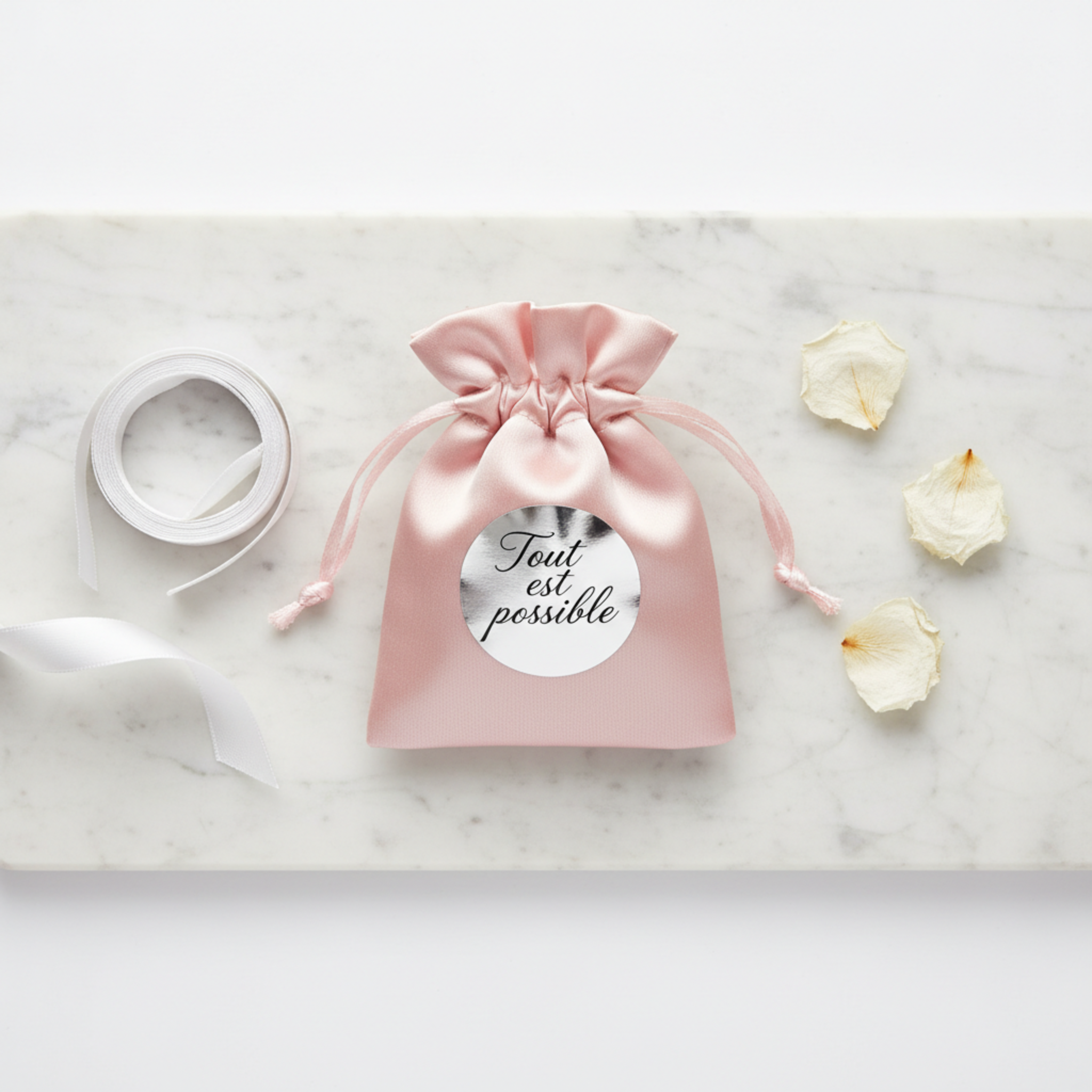 Contexte cadeau – Tout est possible Rose