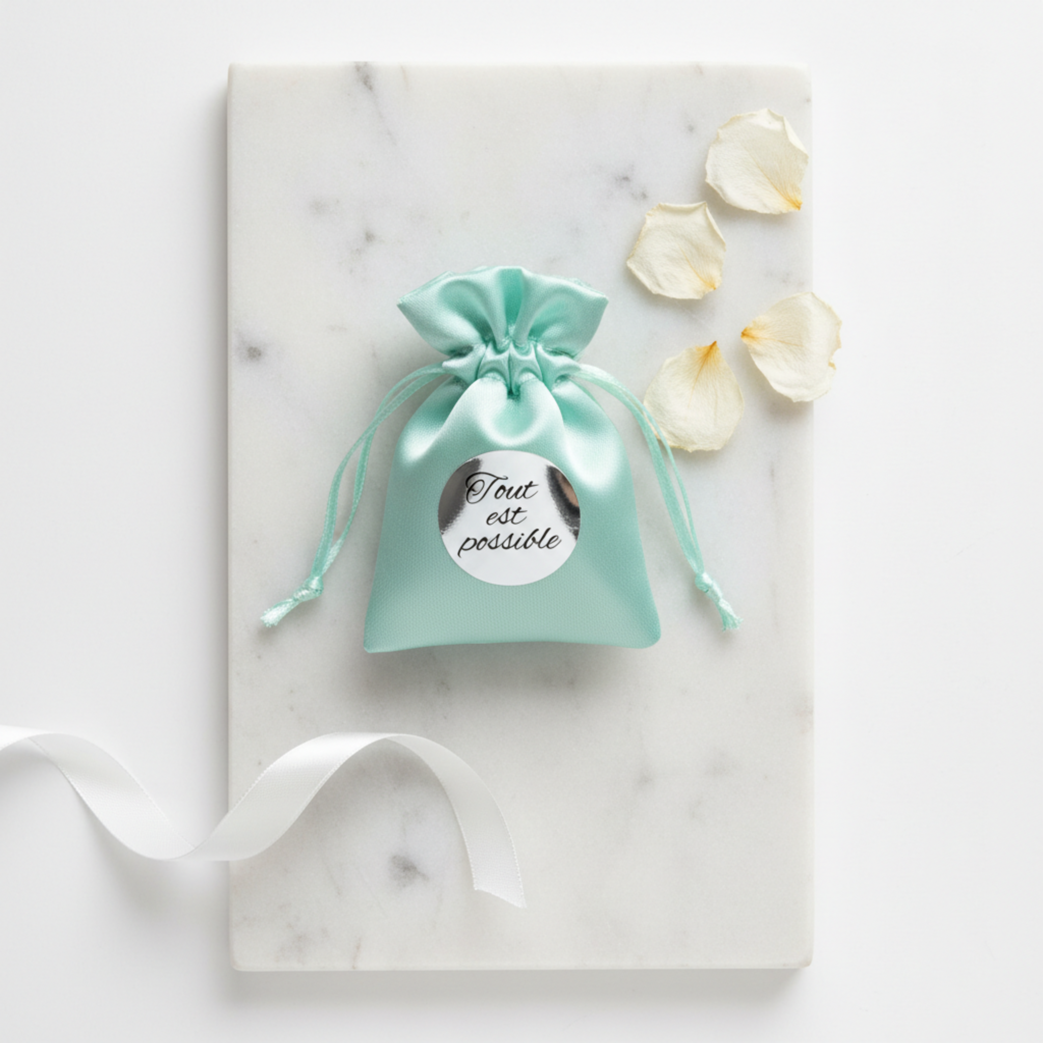 Contexte cadeau – Tout est possible Vert Menthe