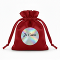 Je t'aime – Pochette Satin Rouge | Majjä