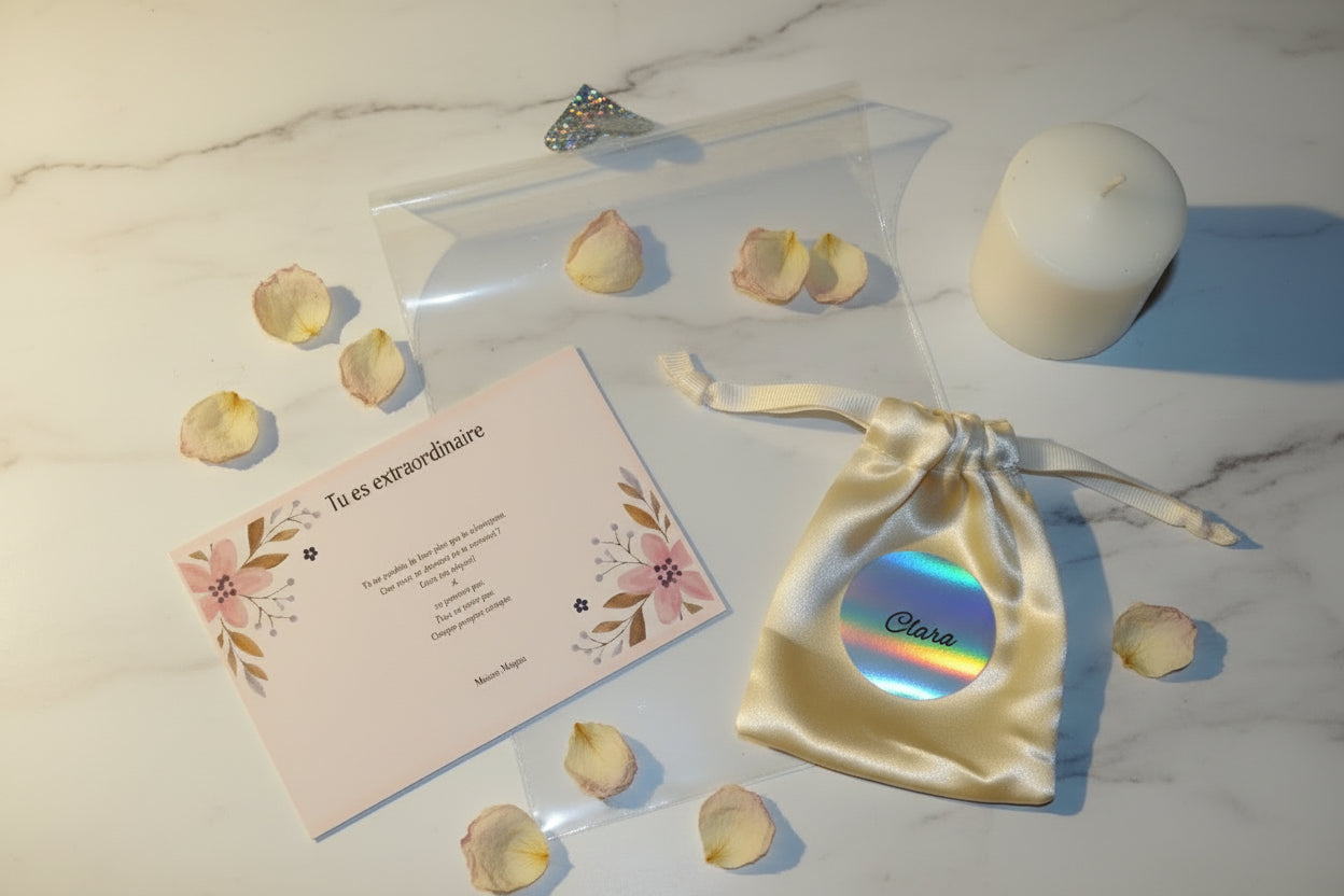 Mini kit carte motivation florale Tu es extraordinaire – cadeau encouragement femme – Maison Majjaa