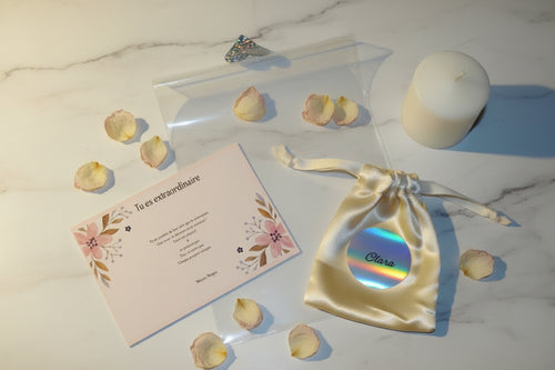 Mini kit carte motivation florale Tu es extraordinaire – cadeau encouragement femme – Maison Majjaa