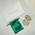 Pochette vert émeraude Maison Majjaa