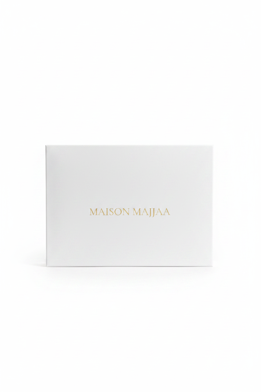 Sachet Papeterie Personnalisé – Sticker Prénom Argenté | Maison Majjaa
